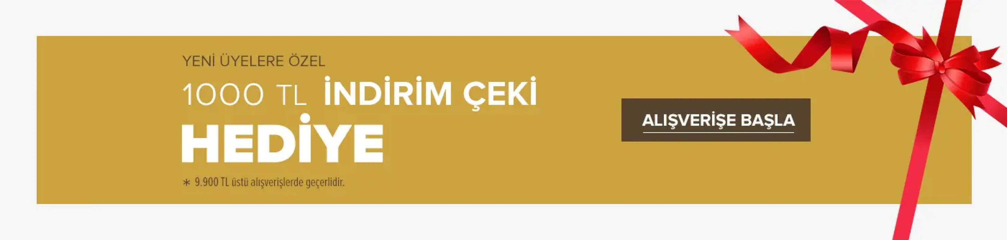 yeni üye indirim