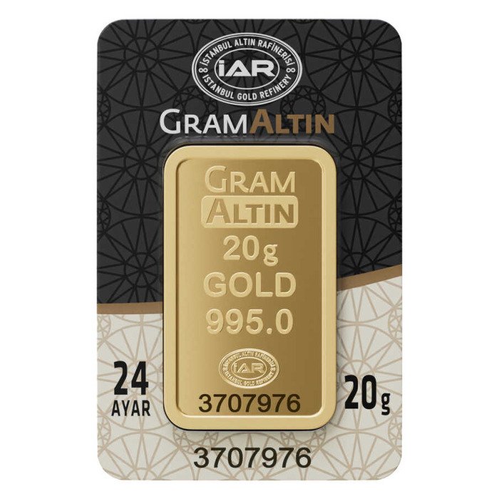 20 gr. Gram Altın 24 Ayar