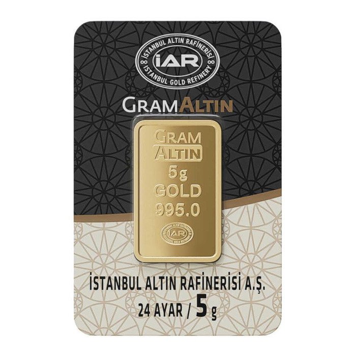 5 gr. Gram Altın 24 Ayar
